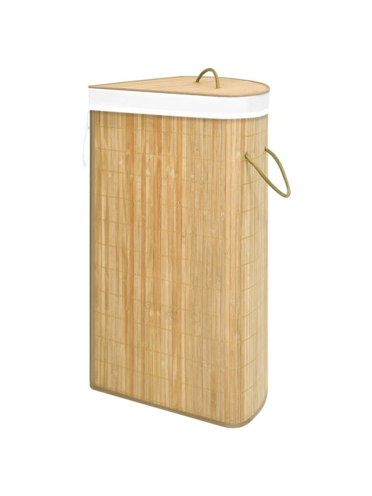 Bambu kulmapyykkikori 60 l