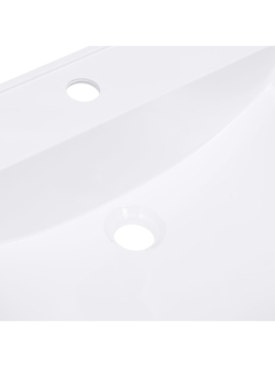 Sisäänrakennettu pesuallas 800x460x130 mm smc valkoinen