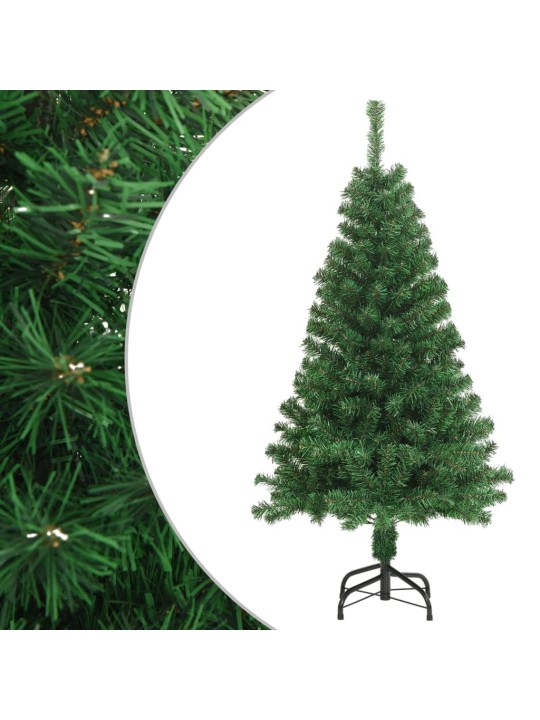 Tekojoulukuusi paksuilla oksilla vihreä 150 cm PVC