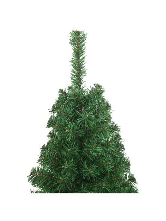 Tekojoulukuusi paksuilla oksilla vihreä 150 cm PVC