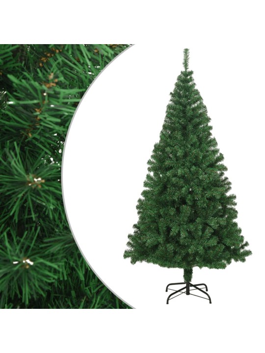 Tekojoulukuusi paksuilla oksilla vihreä 240 cm pvc
