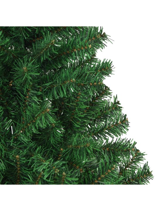 Tekojoulukuusi paksuilla oksilla vihreä 240 cm pvc