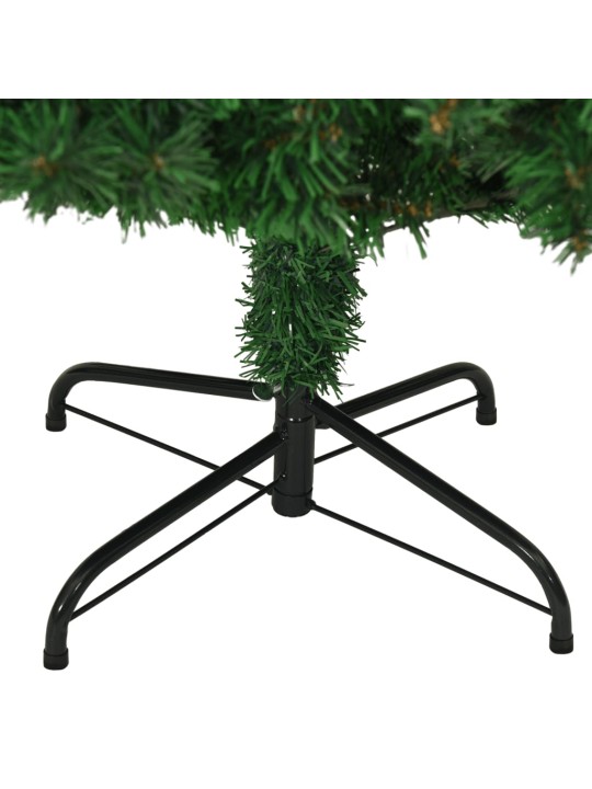 Tekojoulukuusi paksuilla oksilla vihreä 240 cm pvc
