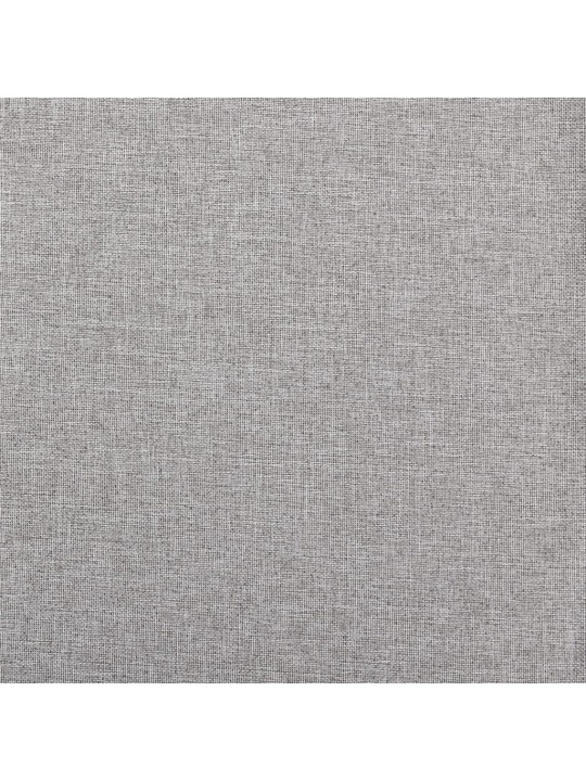 Pellavamaiset pimennysverhot renkailla 2 kpl harmaa 140x175 cm