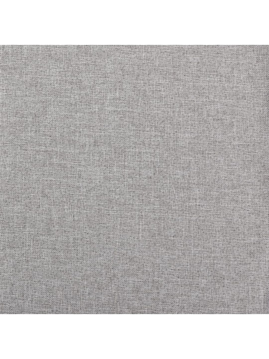 Pellavamaiset pimennysverhot renkailla 2 kpl harmaa 140x245 cm