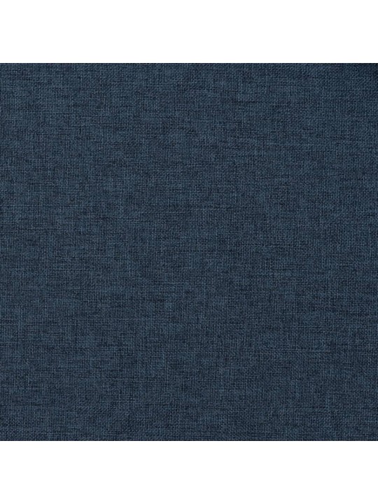 Pellavamaiset pimennysverhot koukuilla 2 kpl sininen 140x175 cm