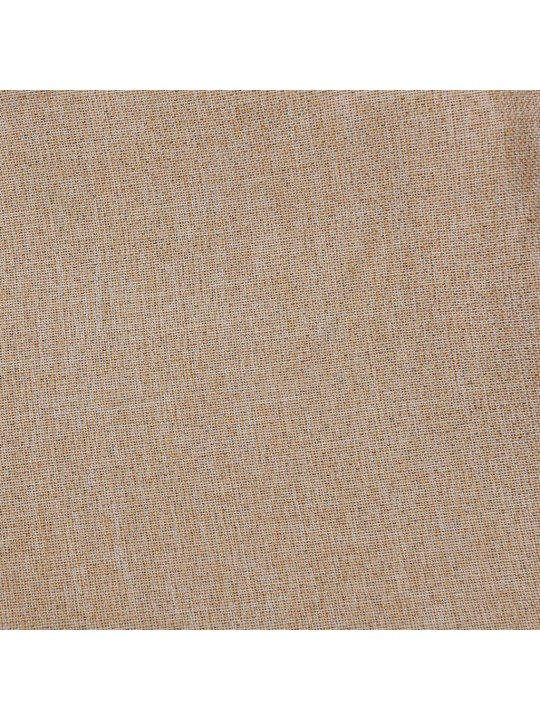 Pellavamaiset pimennysverhot renkailla 2 kpl beige 140x175 cm