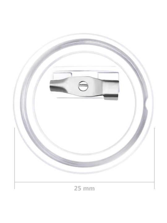 Rintanappisarja pinsseillä 100 sarjaa akryyli 25 mm