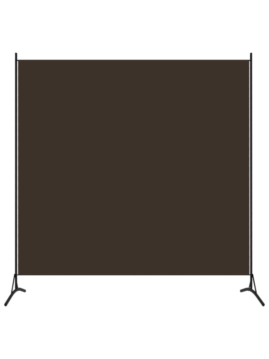 1-paneelinen tilanjakaja ruskea 175x180 cm