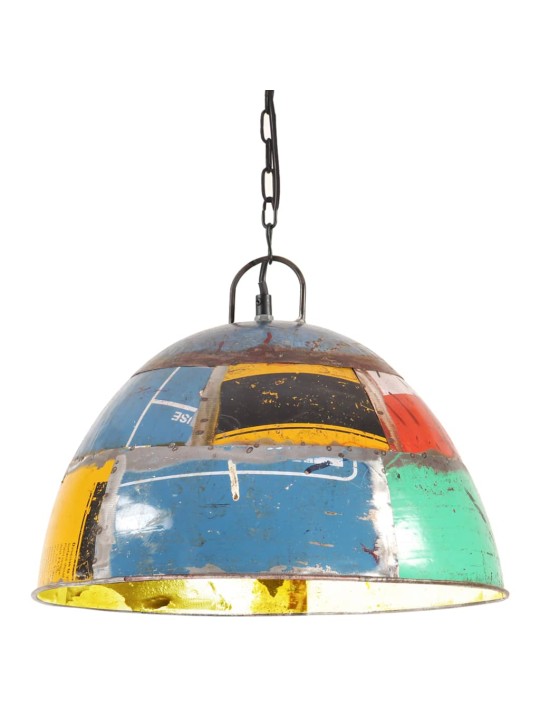 Teollistyylinen riippuvalaisin 25 w monivärinen pyöreä 41cm e27