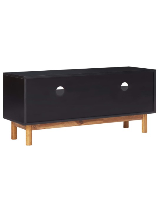 Tv-taso 100x35x45 cm täysi akaasiapuu ja mdf