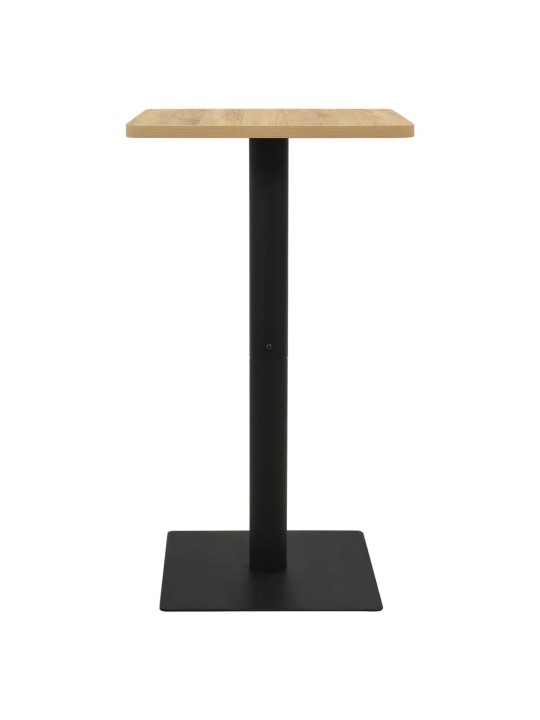 Bistropöytä tammenvärinen 60x60x107 cm