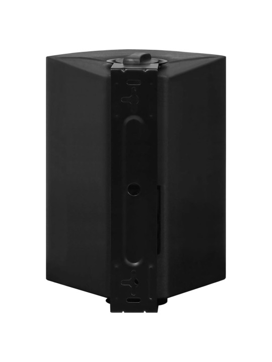 Seinäkiinnitteiset stereokaiuttimet 2 kpl musta sisä/ulko 120 w