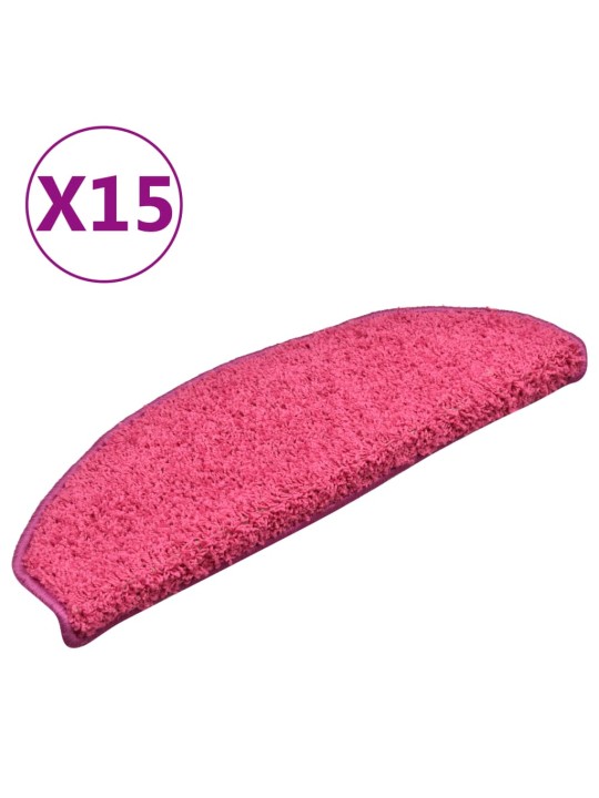 Porrasmatot 15 kpl pinkki 65x21x4 cm