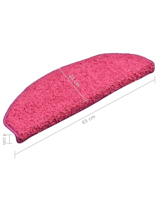 Porrasmatot 15 kpl pinkki 65x21x4 cm