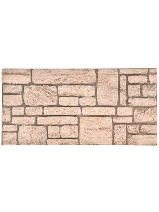 3d-seinäpaneelit beige tiilikuvio 10 kpl eps