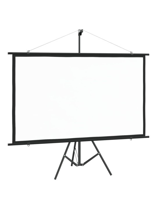Valkokangas jalustalla 72" 16:9