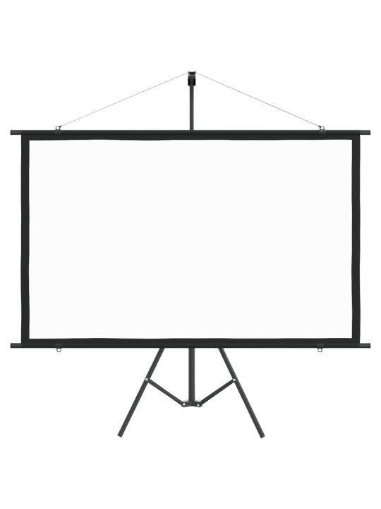 Valkokangas jalustalla 72" 16:9