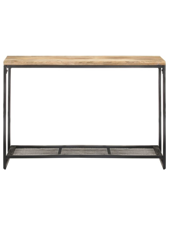 Konsolipöytä 110x35x75 cm täysi mangopuu