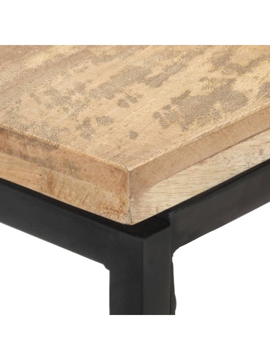Konsolipöytä 110x35x75 cm täysi mangopuu