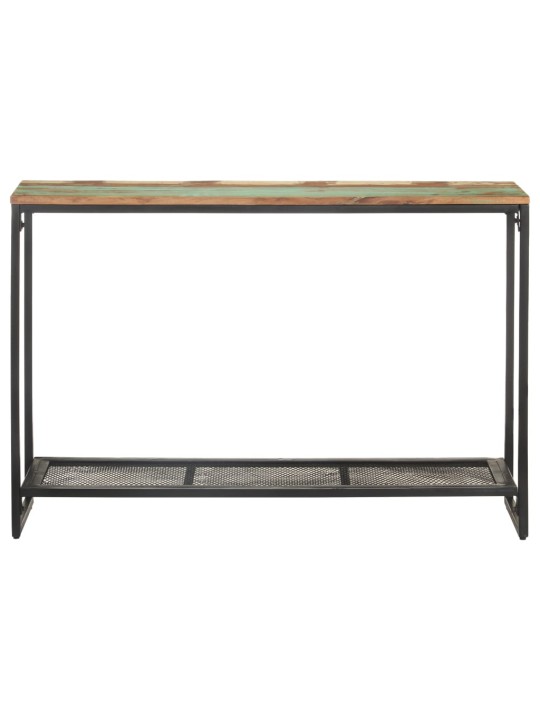 Konsolipöytä 110x35x75 cm kierrätetty täyspuu