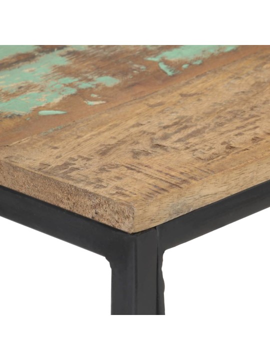 Konsolipöytä 110x35x75 cm kierrätetty täyspuu