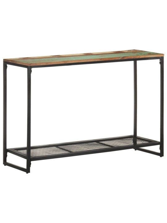Konsolipöytä 110x35x75 cm kierrätetty täyspuu