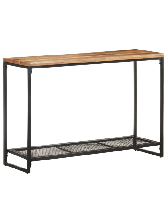 Konsolipöytä 110x35x75 cm täysi akaasiapuu