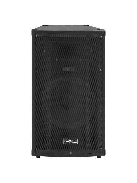 Passiiviset Hi-Fi-lavakaiuttimet 1000 W musta 37x37x64 cm