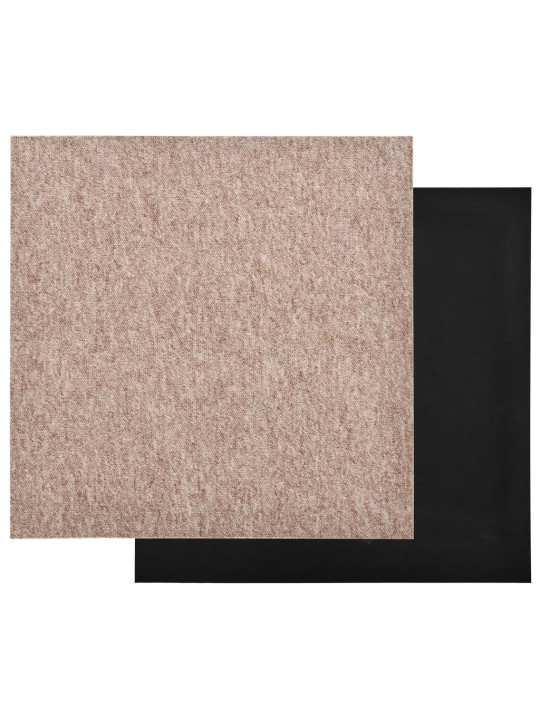 Tekstiililaatta 20 kpl 5 m² 50x50 cm beige