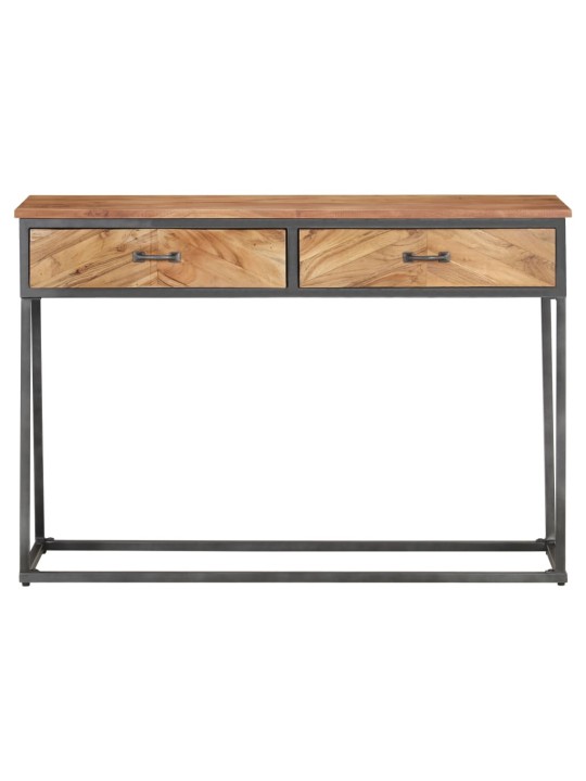 Konsolipöytä 110x35x75 cm täysi akaasiapuu