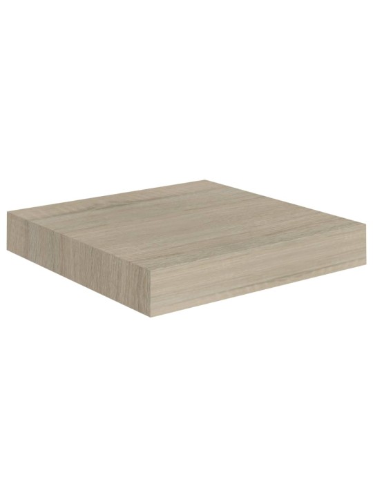 Kelluvat seinähyllyt 4 kpl tammi 23x23,5x3,8 cm MDF