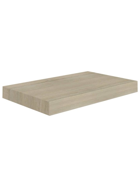 Kelluvat seinähyllyt 2 kpl tammi 40x23x3,8 cm MDF