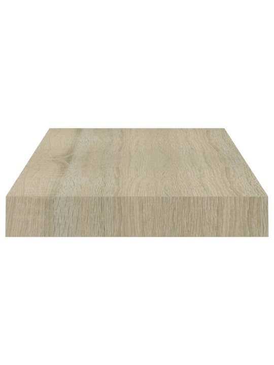 Kelluvat seinähyllyt 4 kpl tammi 40x23x3,8 cm MDF