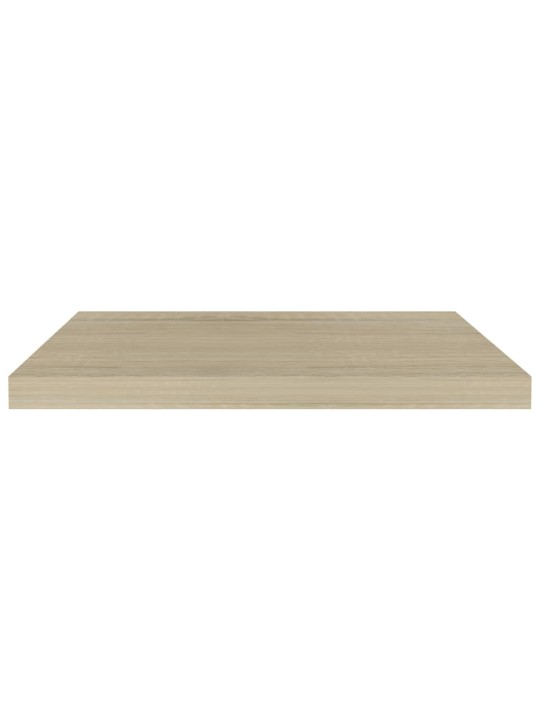 Kelluva seinähylly tammi 60x23,5x3,8 cm MDF