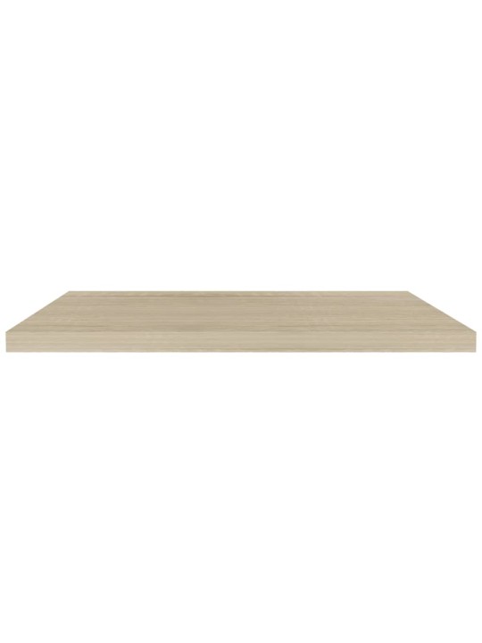 Kelluvat seinähyllyt 2 kpl tammi 90x23,5x3,8 cm MDF