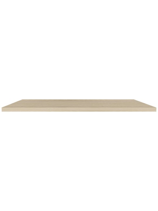 Kelluvat seinähyllyt 2 kpl tammi 120x23,5x3,8 cm MDF