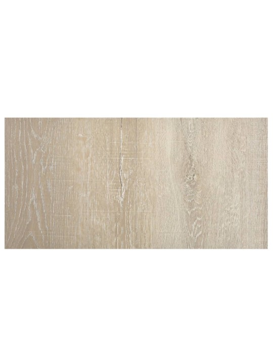 Itsekiinnittyvä lattialankku 55 kpl PVC 5,11 m² beige