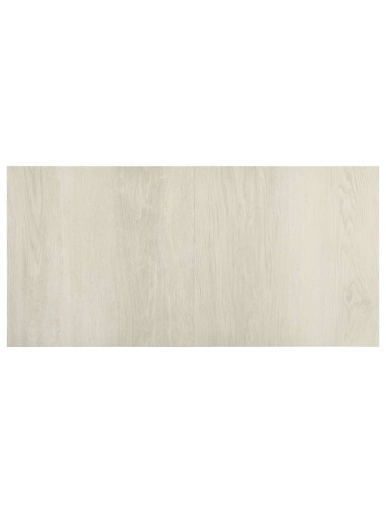 Itsekiinnittyvä lattialankku 55 kpl PVC 5,11 m² beige