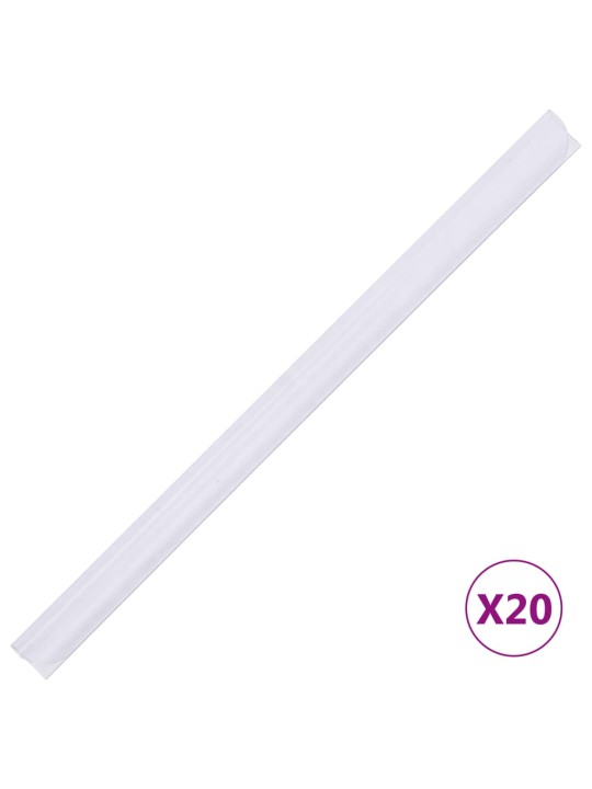 Puutarhan yksityisyyden suoja pvc 35x0,19 m ruskea