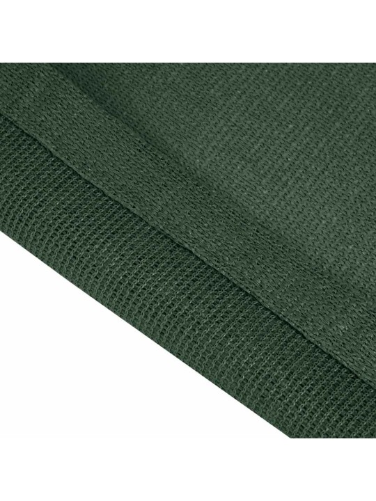 Telttamatto 400x800 cm tummanvihreä hdpe