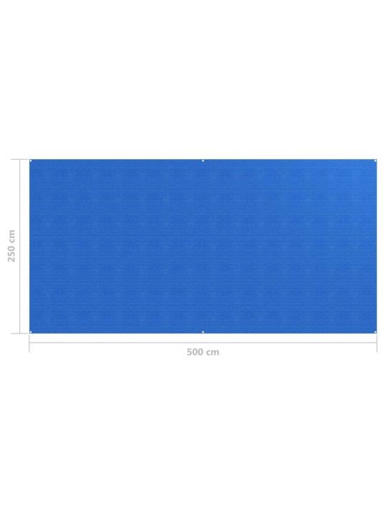 Telttamatto 250x500 cm sininen