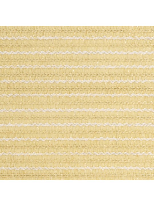 Parvekkeen suoja beige 120x400 cm HDPE