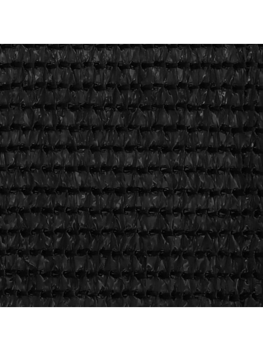 Parvekkeen suoja musta 90x300 cm HDPE