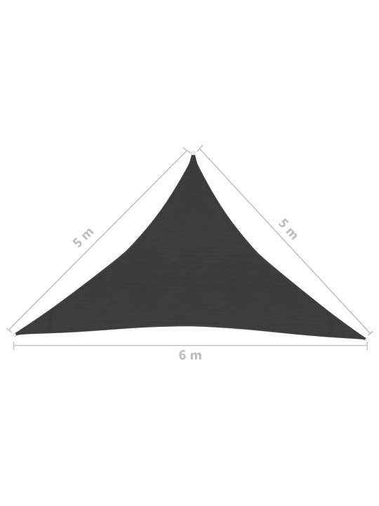 Aurinkopurje 160 g/m² antrasiitti 5x5x6 m HDPE