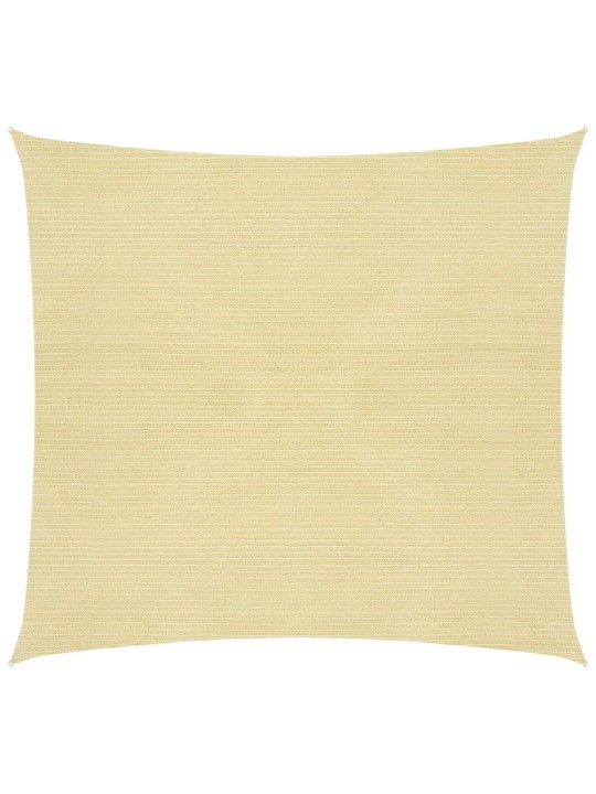 Aurinkopurje 160 g/m² beige 6x6 m HDPE