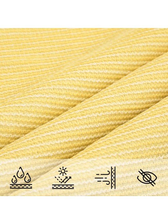 Aurinkopurje 160 g/m² beige 4x5x6,8 m hdpe