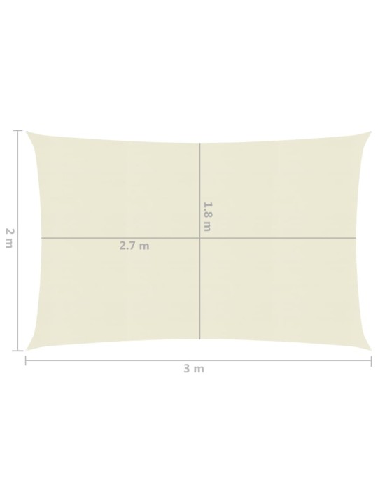 Aurinkopurje 160 g/m² kerma 2x3 m HDPE