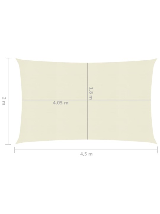 Aurinkopurje 160 g/m² kerma 2x4,5 m HDPE