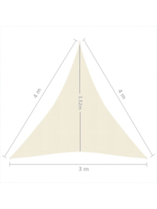 Aurinkopurje 160 g/m² 3x4x4 m HDPE